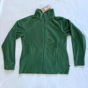 Eddie Bauer Quest Full-Zip Fleece, green, size M